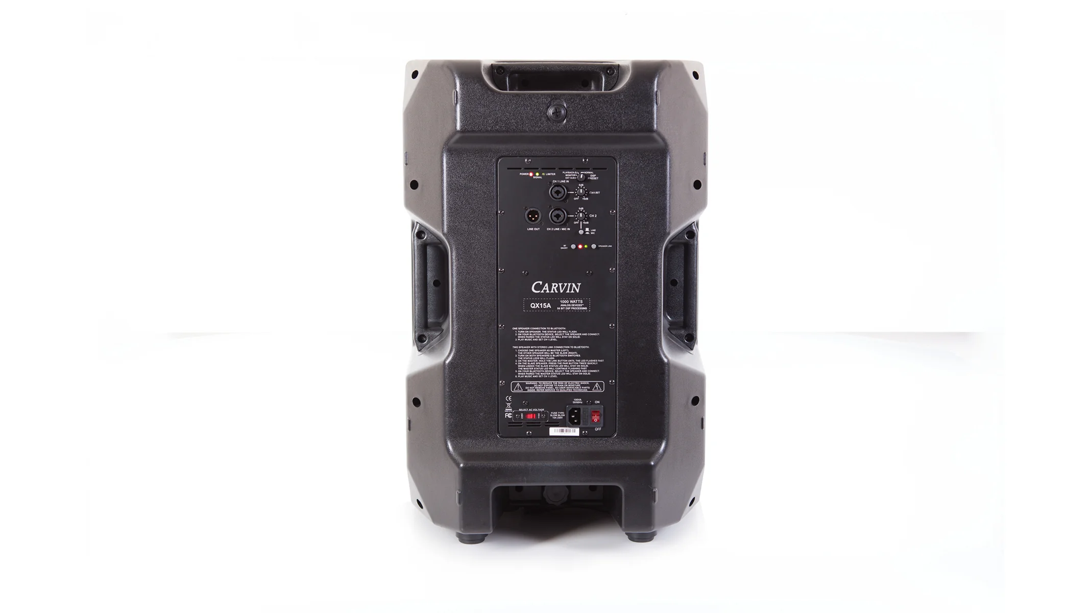 QXSYS15A - 2000W 15-Inch Active Loudspeaker Sound System Package - Image 3