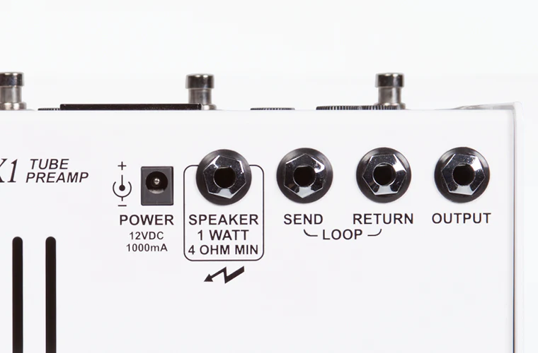 X1 All Tube Preamp Pedal with 12Ax7 Tubes - Image 10